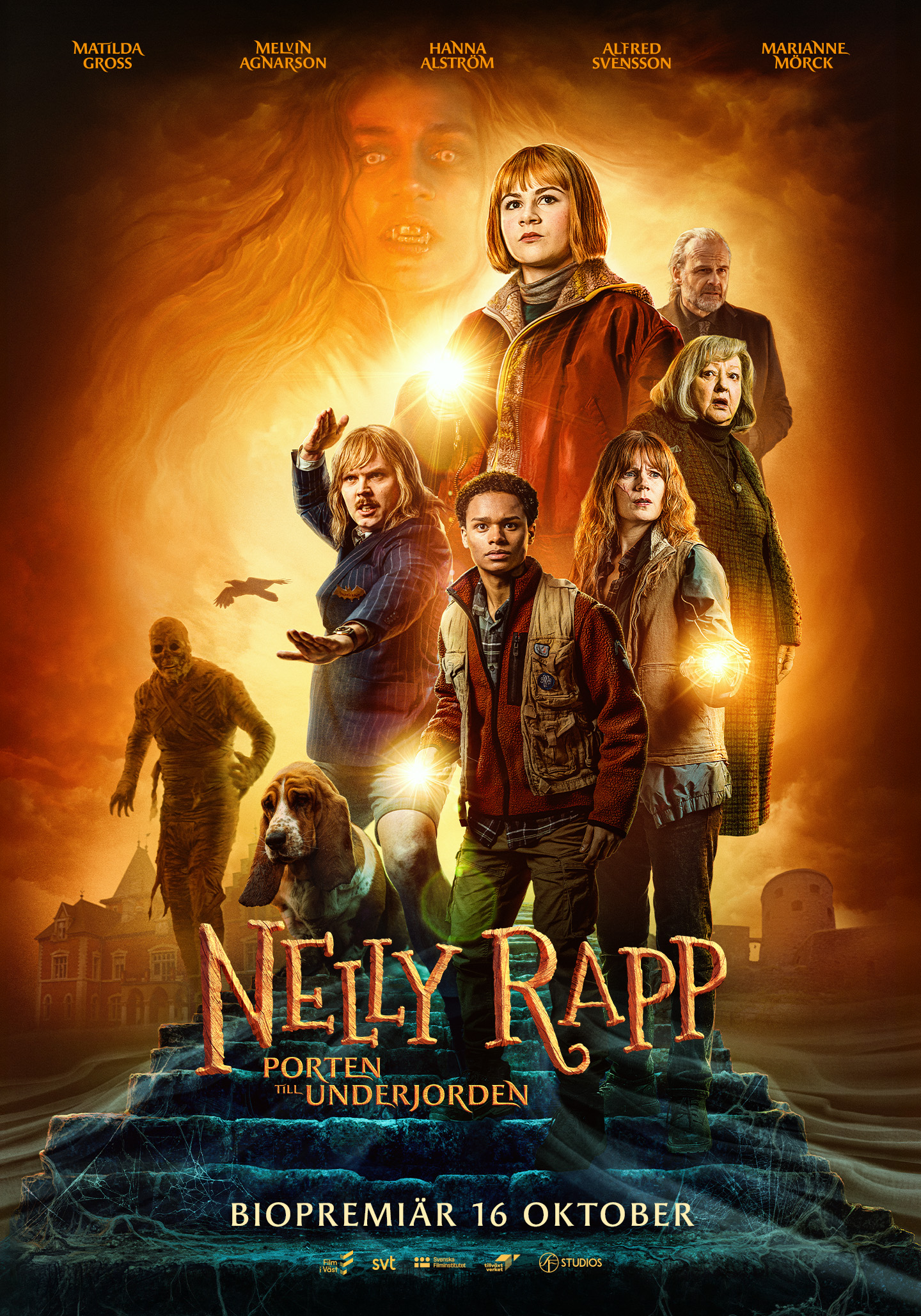 Poster: Nelly Rapp - Porten till underjorden