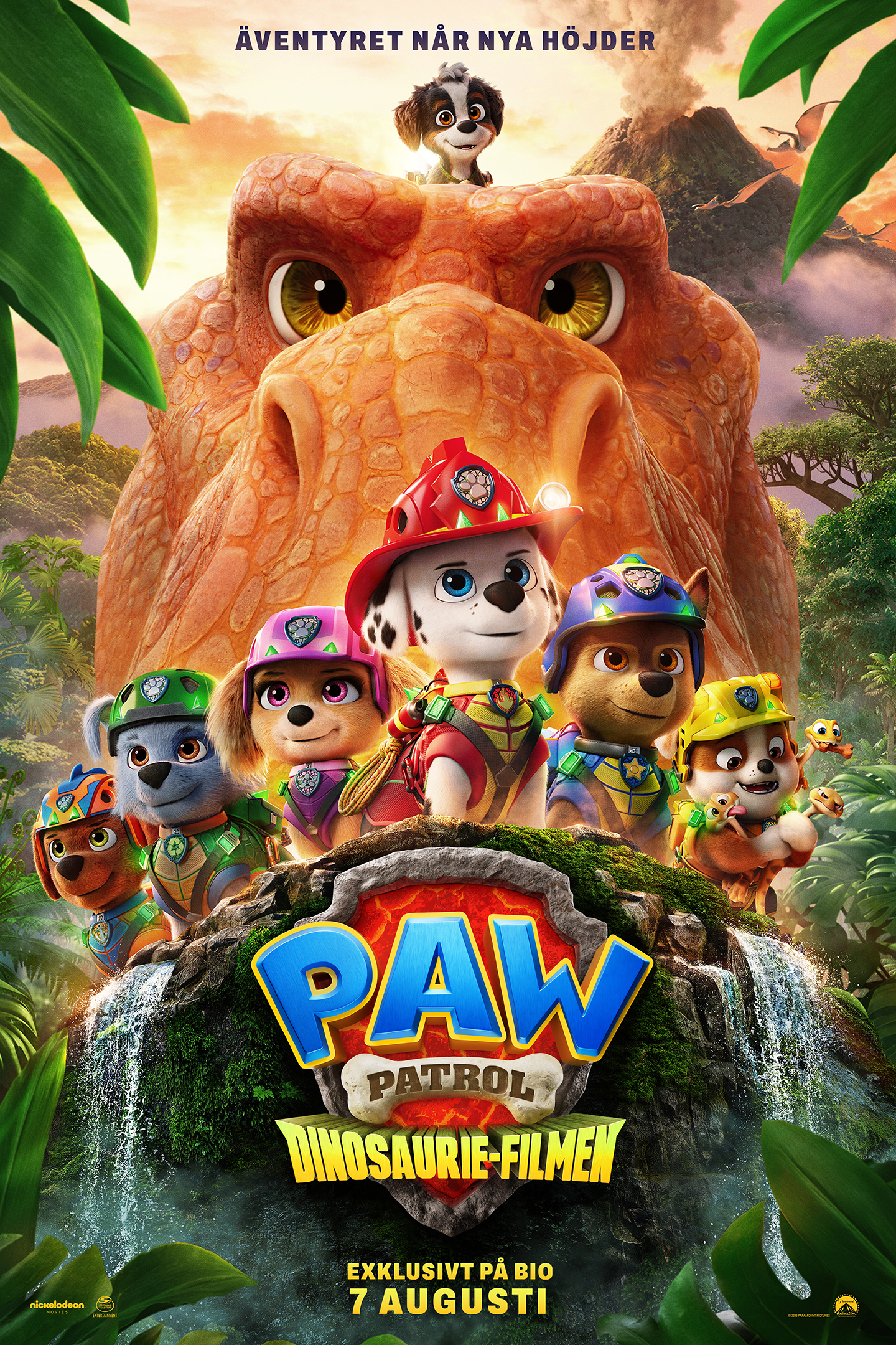 Poster: Paw Patrol: Dinosaurie-filmen